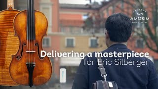 Eric Silbergers Luiz Amorim Violin Delivery [upl. by Aciria]