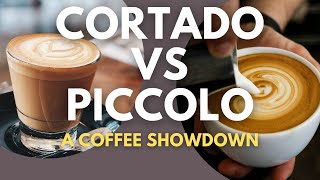 Cortado vs Piccolo Exploring the Unique World of Coffee Elegance [upl. by Adnerol]