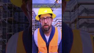 How does a 39hour worker work👷💯 work workers construction smart viralvideo shorts job [upl. by O'Donnell]