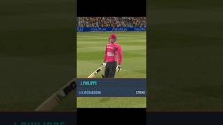 Josh Philippe Bowled In B Kane Richardson Bbl Real Cricket 24 Big Bash Leauge [upl. by Ainuj616]