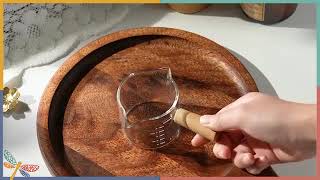 Measuring Cup With Wooden Handle 75ml [upl. by Lanos]