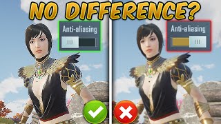 What is AntiAliasing PUBG MOBILE Should You Enable or Disable Tips and Tricks GuideTutorial [upl. by Miarhpe]