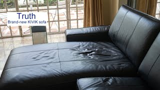 IKEA Philippines SOFA KIVIK leather [upl. by Audi397]