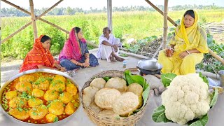 ফুলকপির কচুরি সাথে সেরা স্বাদের আলুরদম রান্নাশীতকালে একদম অনবদ্য রেসিপি KACHURI RECIPE [upl. by Nirehs689]