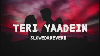 Teri Yaadein Song  Slowed  Reverb  Letest Hindi Version Romantic Song  lavkush kushwaha [upl. by Lenhard]