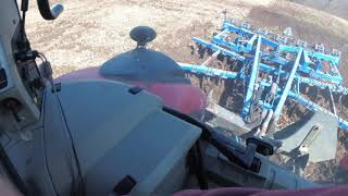 Massey 8660 Getting tillage done tillage vs soil health field year two [upl. by Yorled]