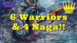 Auto Chess The Impenetrable Shield Part 1 6 Warrior  4 Naga  Mattjestic Gaming [upl. by Pirnot]