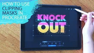 How to use Clipping Masks in Procreate 42 [upl. by Nievelt]