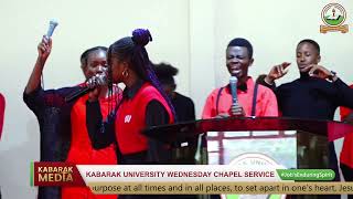 KABARAK UNIVERSITY WEDNESDAY CHAPEL SERVICE [upl. by Drofdeb]