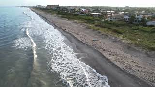 Cape Canaveral beach erosion from Helene on 9282024 [upl. by Hudson246]