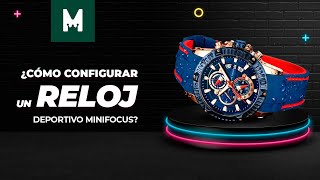 ¿CÓMO CONFIGURAR UN RELOJ MINIFOCUS DEPORTIVO [upl. by Wiggins]