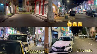 Late Night Going To Little Indian After Work Singapore Massage Vlogger Tour Only Guri [upl. by Ruby]