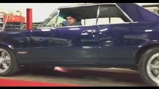 1965 GTO 455 Beautiful Exhaust Sound amp FLAMES [upl. by Ttereve]