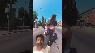 Oh no 😯 shorts ytshorts bikeride shortsfeed sajan21 greenscreen [upl. by Ynnavoig]