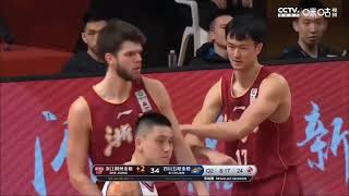 Nick Rakocevic 202021 CBA Season Highlights Zhejiang Golden Bulls [upl. by Jolee494]