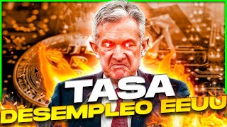 🔴 DIRECTO ¡BITCOIN ante el DÍA CLAVE 😦 Tasa de desempleo en EEUU esto va a EXPLOTAR [upl. by Sirovart281]