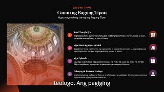 Tagalog Orthodox New Testament Canon Part 1 [upl. by Bogusz]