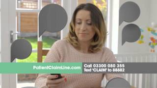 Patient Claim Line Advert 20142015 [upl. by Jeunesse715]