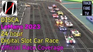 2023 DISCA LeMans 24 Hour Digital Slot Car Race slotcar slotcarracing [upl. by Ydnir965]