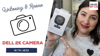 Dell Webcam  WB3023  2K QHD  Unboxing Set up and Review [upl. by Arrek817]