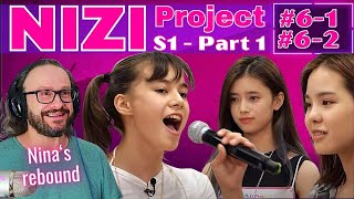 NIZI PROJECT part 1 61 62 reaction  NiziU in the making [upl. by Yelyah373]