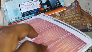 ICICI Bank Welcome Kit Unboxing🔥🔥 ICICI Bank regular Savings AccountICICI Bank Debit Card Unboxing [upl. by Bore95]