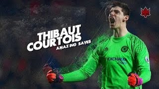 Thibaut Courtois  Best Saves  2017 HD [upl. by Dnaltiak]