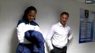 Equipe de France Féminine  quand Hervé Renard rencontre Wendie Renard [upl. by Pierrette]