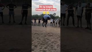 Sub Inspector Bharti high jump freestyle [upl. by Nurat]