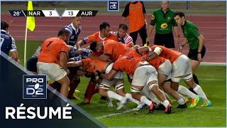 PRO D2  Résumé RC NarbonnaisStade Aurillacois 2630  J05  Saison 20212022 [upl. by Einhorn642]