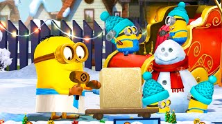 Egyptian Minion runs in New Special Mission  Santas Helpers  Holiday lab map [upl. by Rikahs]