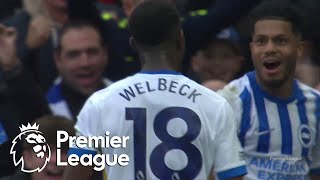 Danny Welbeck gives Brighton 10 lead over Wolves  Premier League  NBC Sports [upl. by Ollie]