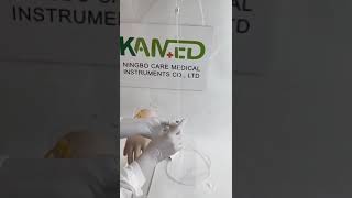 Pediatric type burette infusion set [upl. by Analart]