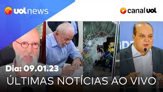 Atos golpistas em Brasília Moraes afasta Ibaneis intervenção federal no DF repercussão mundial [upl. by Navets]