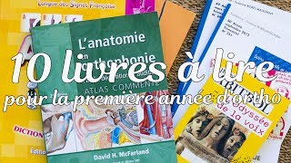 10 LIVRES POUR LA PREMIÈRE ANNÉE DORTHO [upl. by Eiffe]