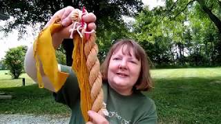 Black Walnut and Cherry Sawdust Heated Dyes [upl. by Banerjee]