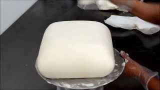 How to frost a cake with butter cream icing [upl. by Ardme]