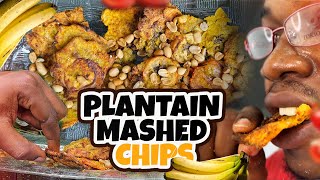 Macoms Mashed Plantain Chips  A Crispy Delight [upl. by Ayerf]