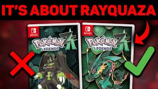 Legends ZA is ACTUALLY about Rayquaza heres why [upl. by Kralc449]