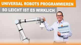 Palettierung mit Universal Robots programmieren  so gehts  Werner Hampel  Der Roboterkanal [upl. by Nobel]