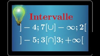 Savoir déterminer lintersection et la réunion dintervalles • Cours mathématiques Seconde • I∩J I∪J [upl. by Tomlin]