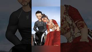 Cartoon video status love  hindi cartoon new character akmalanimation [upl. by Markiv]