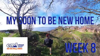 Edinburgh Marathon 2024  Training VLOG  Wk 8  Back After Illness A Half Marathon to Dalgety Bay [upl. by Gardiner385]