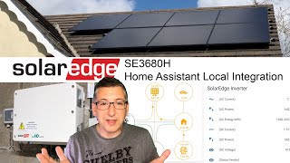 SolarEdge HDWave SE3680H and Home Assistant local integration plus a quick overview [upl. by Tolland945]