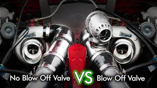 Blow Off Valve vs No Blow Off Valve  Sound and Science [upl. by Fields]