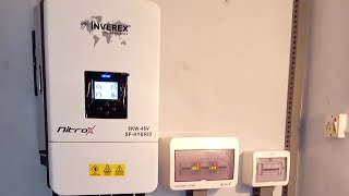 Nitrox 8KW IP65  18 Panels Jinko 585W Installation [upl. by Tabitha403]