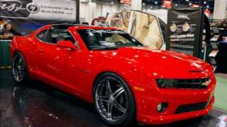 2010 Drop Top Customs TTop Camaro at SEMA [upl. by Suckow]