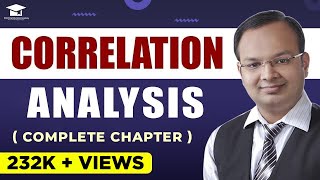 Correlation Analysis Complete Chapter in Single Video  Correlation and Regression  Statistics [upl. by Lekar]