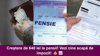 Noua lege a pensiilor 2024 creșteri semnificative pensionari pensie [upl. by Hahn]