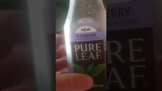 Pure Leaf Blackberry Tea Review [upl. by Ander]